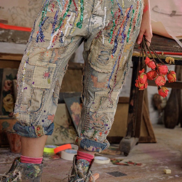 🌈MAGNOLIA PEARL KALLE DENIMS🌈 - Picture 3 of 6